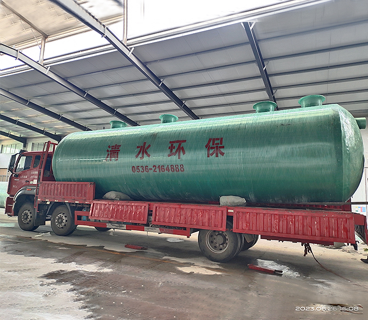 福建客戶玻璃鋼化糞池